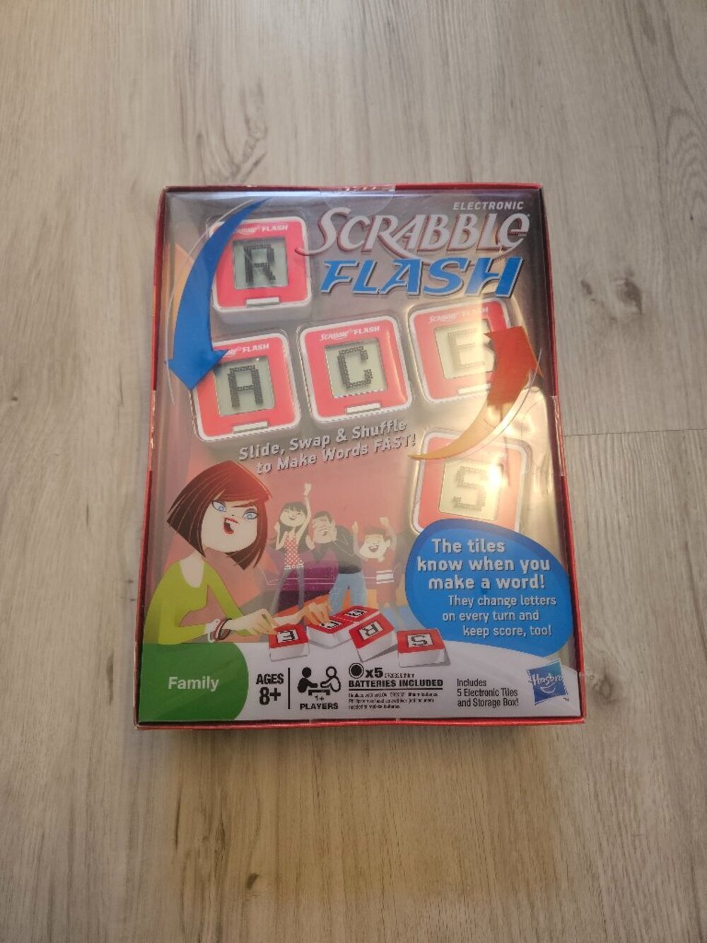 Hasbro Scrabble Flash electronic word game